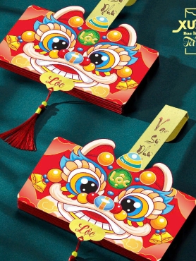 Bao Lì Xì Ngăn Bao Thư mã 02 - 2 ngăn