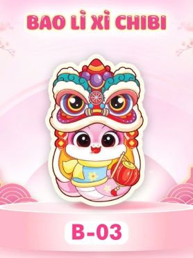 Bao Lì Xì Chibi  B 03