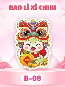 Bao Lì Xì Chibi  B 08