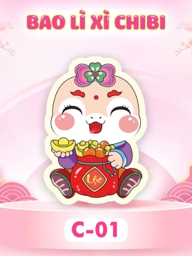 Bao Lì Xì Chibi  C 01