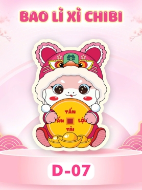 Bao Lì Xì Chibi  D 07