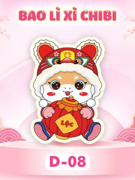 Bao Lì Xì Chibi  D 08