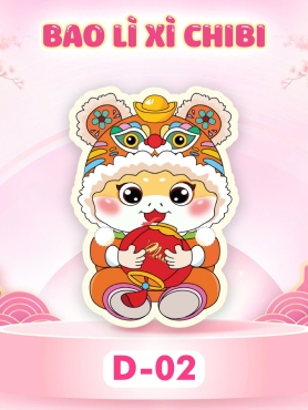 Bao Lì Xì Chibi  D 02